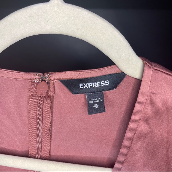 EXPRESS ROSE GOLD BLOUSE - Picture 4 of 9